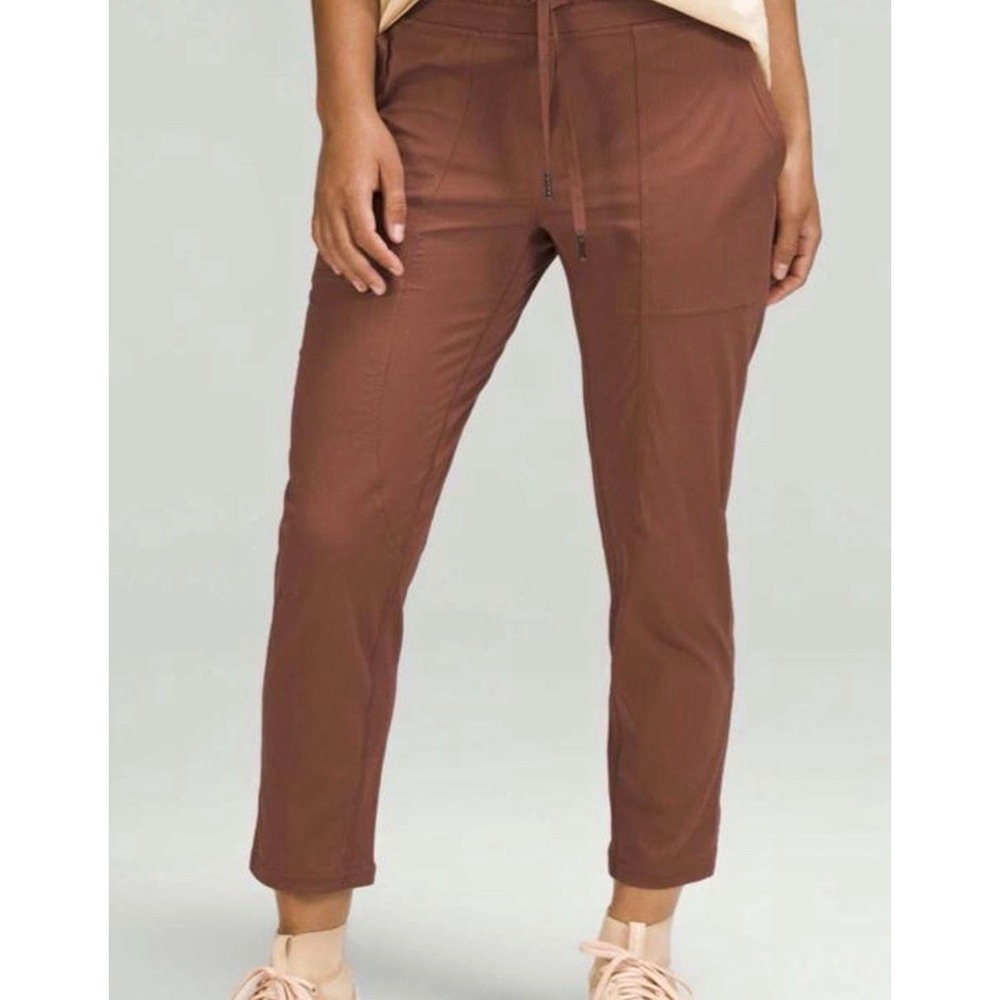 Lululemon Dance Studio Yoga Mid-Rise Cropped Pants 25" - Ancient Copper Size 6